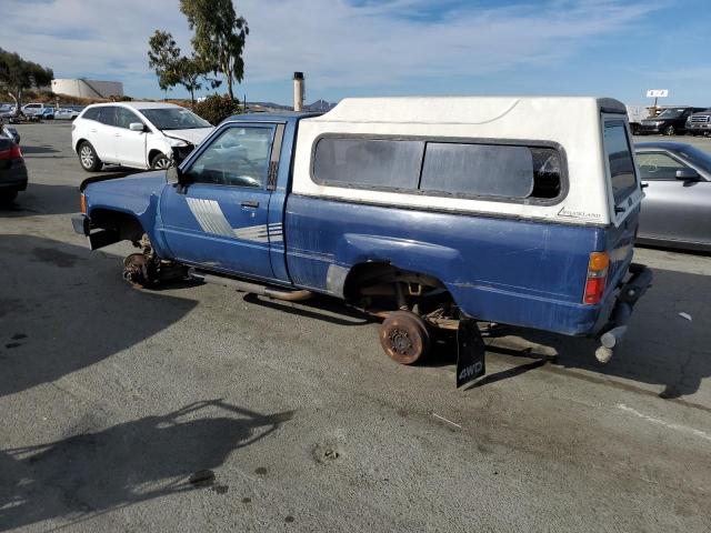 TOYOTA PICKUP RN6 1987 blue  gas JT4RN63R8H0147863 photo #3