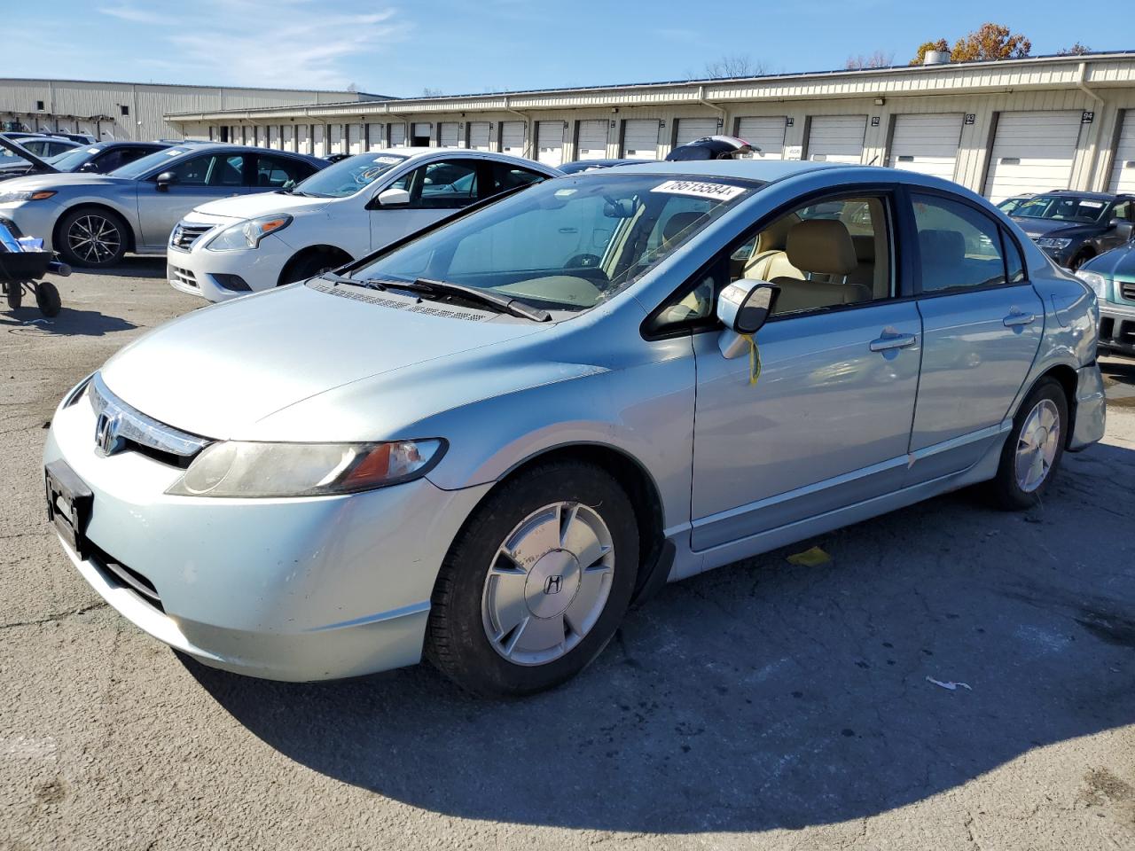 Lot #2952921779 2007 HONDA CIVIC HYBR