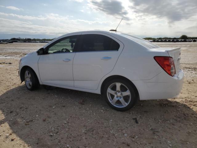 CHEVROLET SONIC LTZ 2015 white  gas 1G1JE5SBXF4206079 photo #3