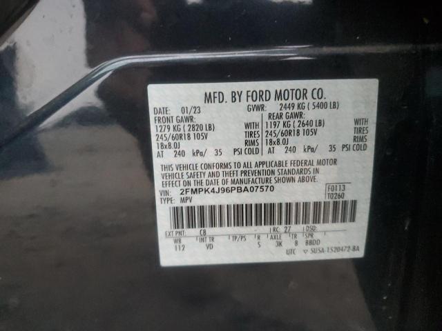 2023 FORD EDGE SEL - 2FMPK4J96PBA07570