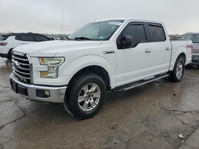 FORD F150 SUPER 2017 white crew pic gas 1FTEW1EF9HKC48657 photo #1