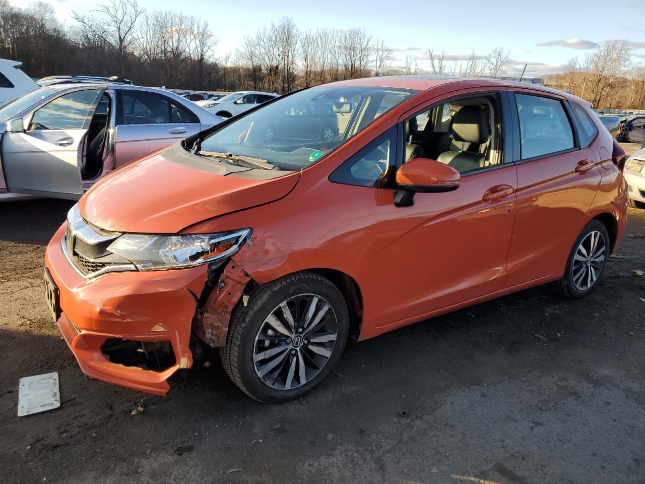 Lot #3006399180 2018 HONDA FIT EX