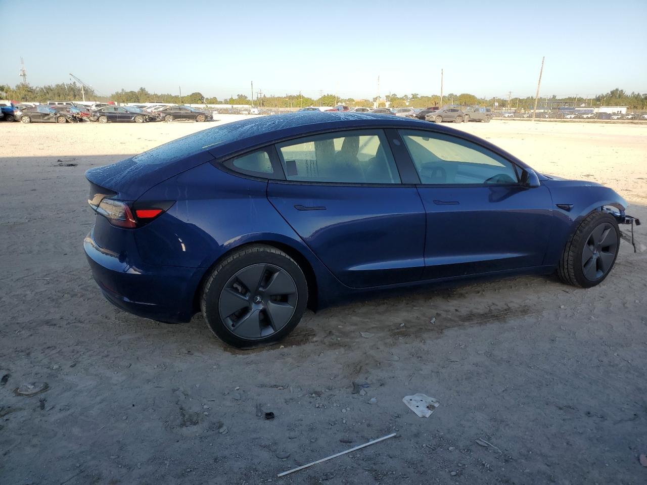 Lot #2989197655 2023 TESLA MODEL 3