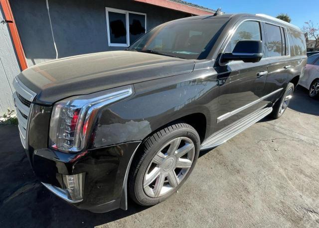 CADILLAC ESCALADE E 2017 black 4dr spor gas 1GYS4JKJ7HR219208 photo #3