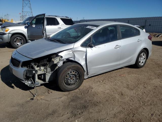 KIA FORTE LX 2017 silver  gas 3KPFK4A79HE130224 photo #1