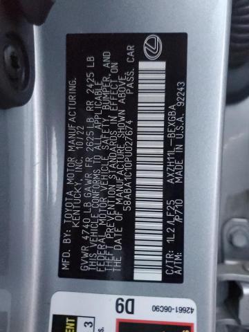 2023 LEXUS ES 300H F 58ABA1C10PU027674