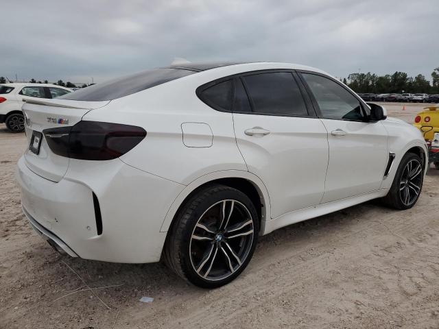 BMW X6 M 2017 white  gas 5YMKW8C50H0U71730 photo #4