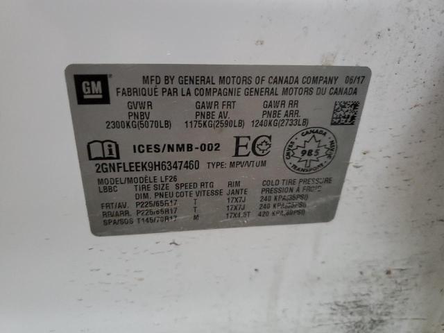2017 CHEVROLET EQUINOX LS - 2GNFLEEK9H6347460