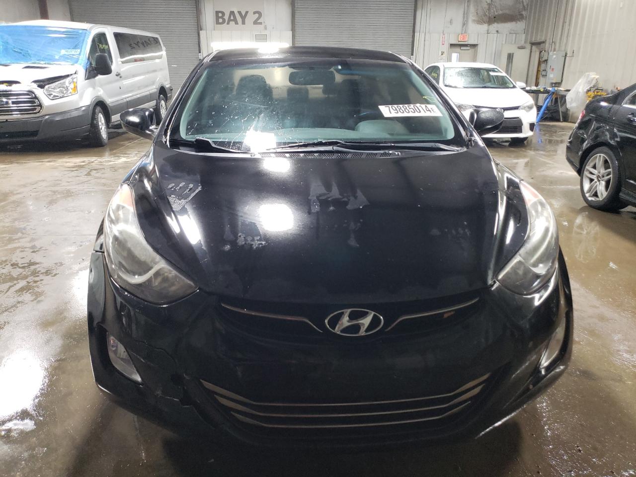 Lot #2976355994 2012 HYUNDAI ELANTRA GL