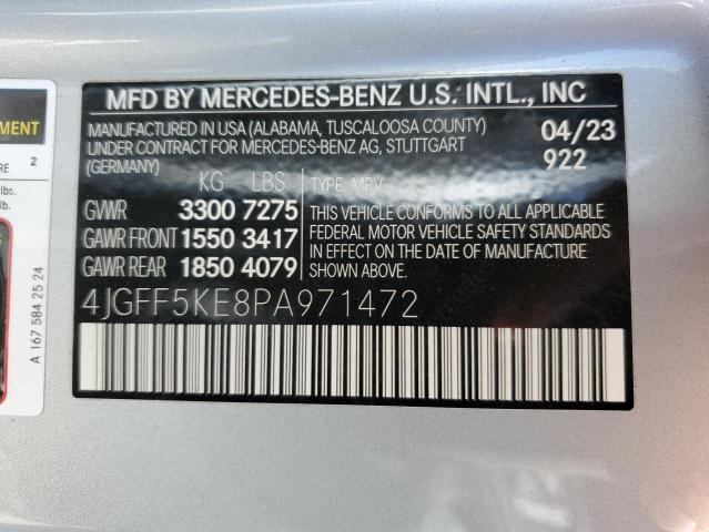 2023 MERCEDES-BENZ GLS 450 4M - 4JGFF5KE8PA971472