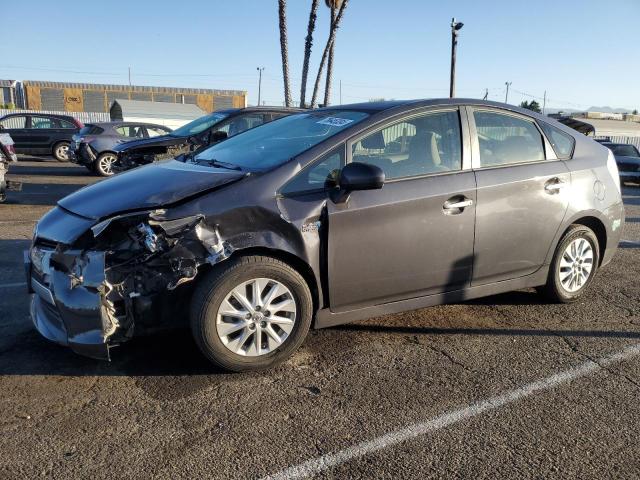 TOYOTA PRIUS PLUG 2012 gray hatchbac hybrid engine JTDKN3DP7C3022468 photo #1