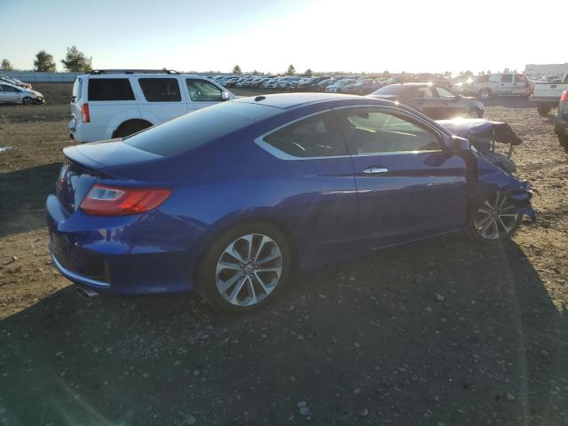 HONDA ACCORD EXL 2013 blue  gas 1HGCT2B8XDA003766 photo #4