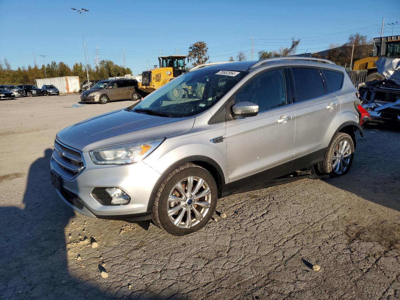 Lot #3034275065 2017 FORD ESCAPE TIT