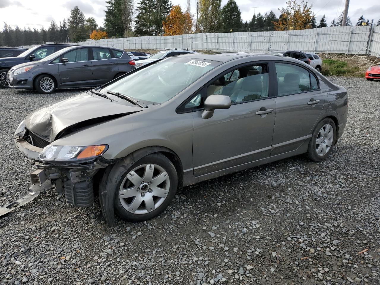 Lot #2974751285 2007 HONDA CIVIC EX