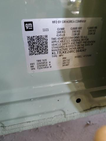 2024 CHEVROLET TRAX ACTIV - KL77LKE24RC164047