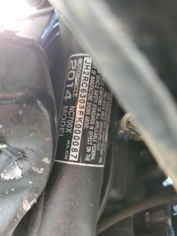 2014 HONDA NC700X JH2RC6303EK000087