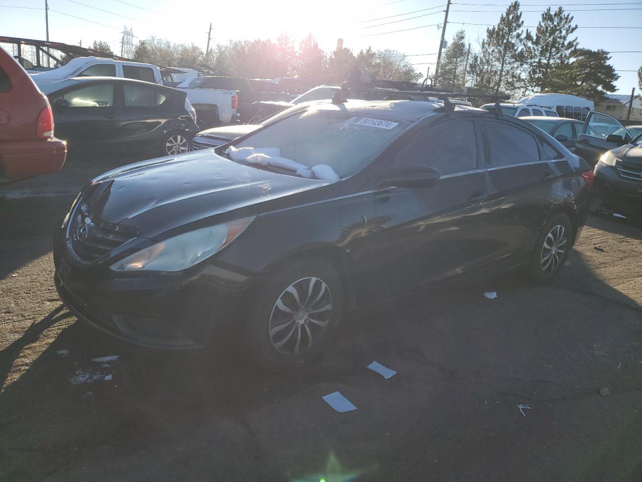 Lot #3004410746 2011 HYUNDAI SONATA GLS