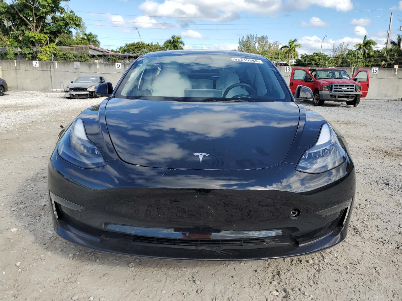 Lot #3028504930 2023 TESLA MODEL 3