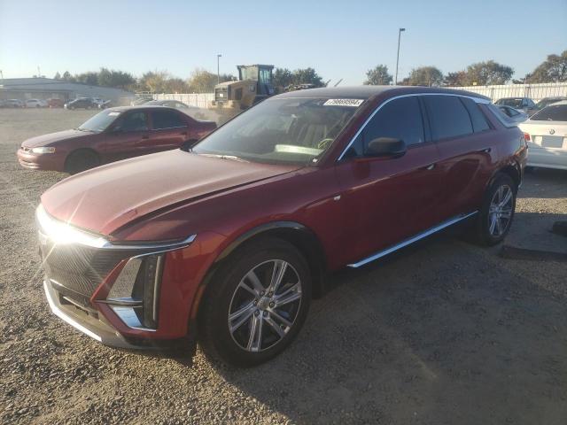 CADILLAC LYRIQ TECH 2024 red  electric 1GYKPMRLXRZ113045 photo #1