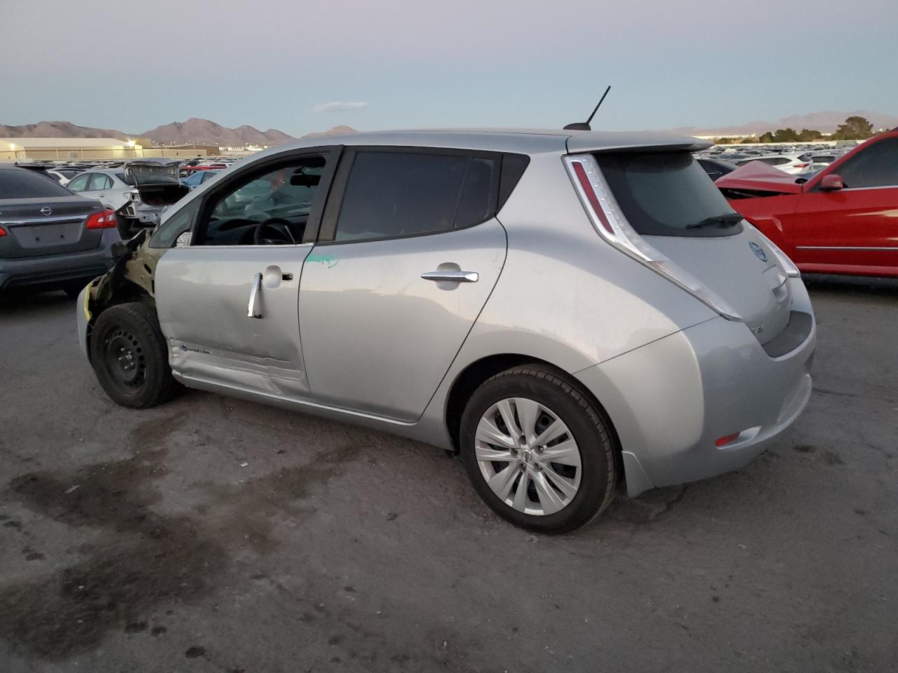 Lot #3038217748 2017 NISSAN LEAF S