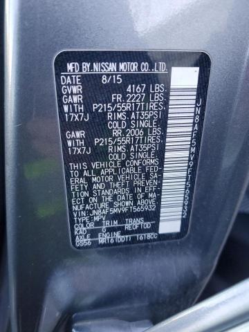 2015 NISSAN JUKE S - JN8AF5MV9FT565932
