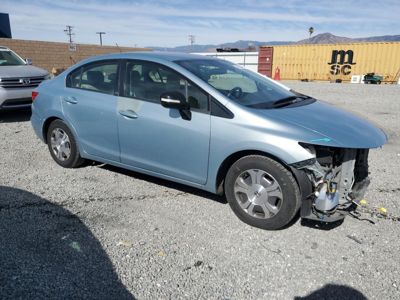 Lot #2962229363 2012 HONDA CIVIC HYBR