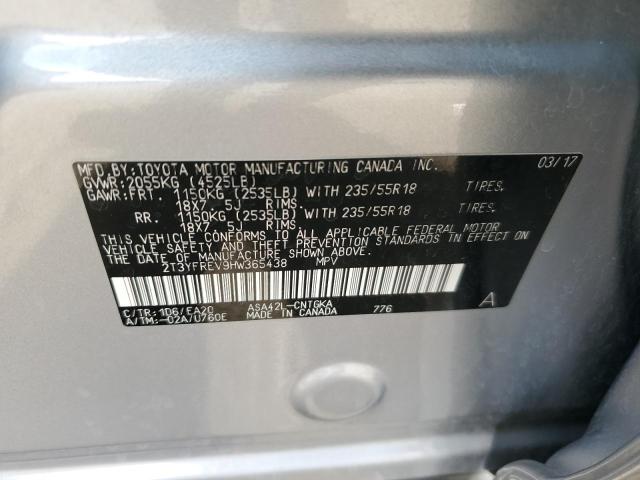 2017 TOYOTA RAV4 LIMIT - 2T3YFREV9HW365438