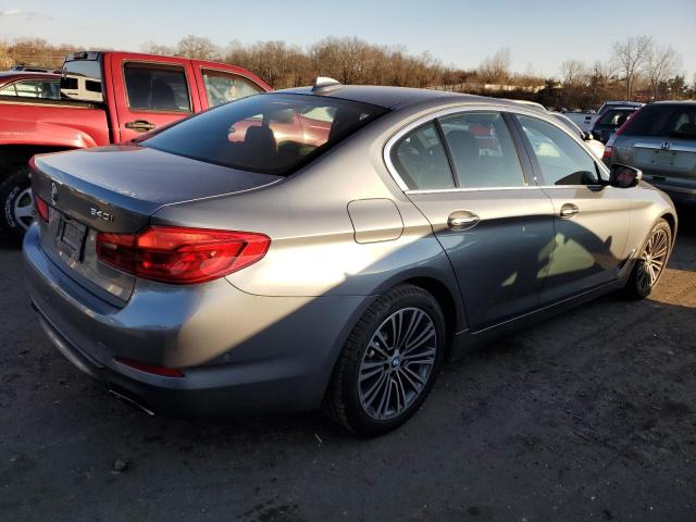 BMW 540 XI 2018 gray  gas WBAJE7C59JWD53728 photo #4