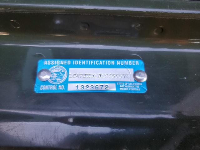 2021 JEEP WRANGLER U - 1C4HJXDM0MW655574