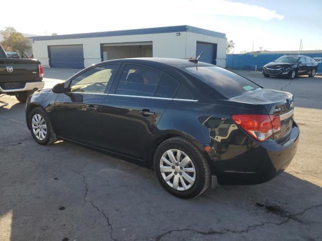 CHEVROLET CRUZE LT 2011 black sedan 4d gas 1G1PF5S94B7265156 photo #3