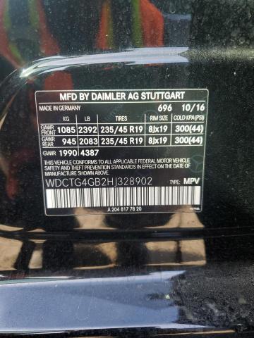2017 MERCEDES-BENZ GLA 250 4M - WDCTG4GB2HJ328902