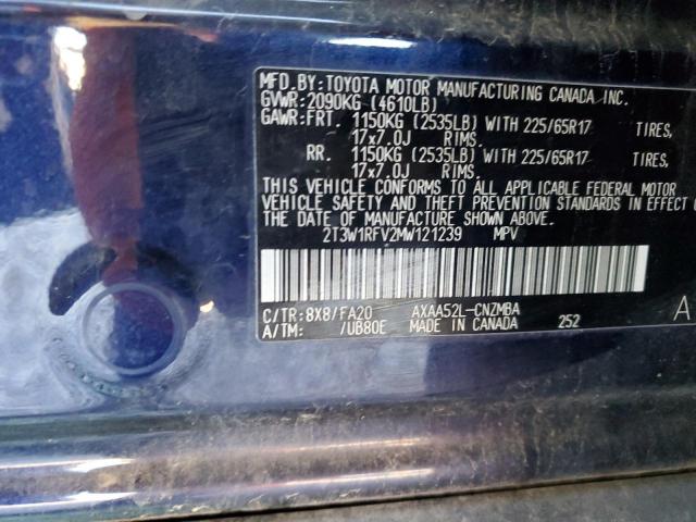 2021 TOYOTA RAV4 XLE - 2T3W1RFV2MW121239