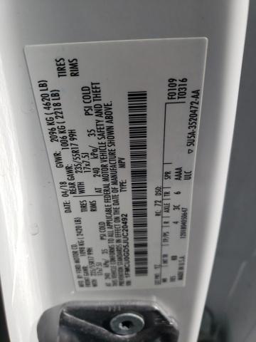 2018 FORD ESCAPE SE - 1FMCU0GD5JUC20492