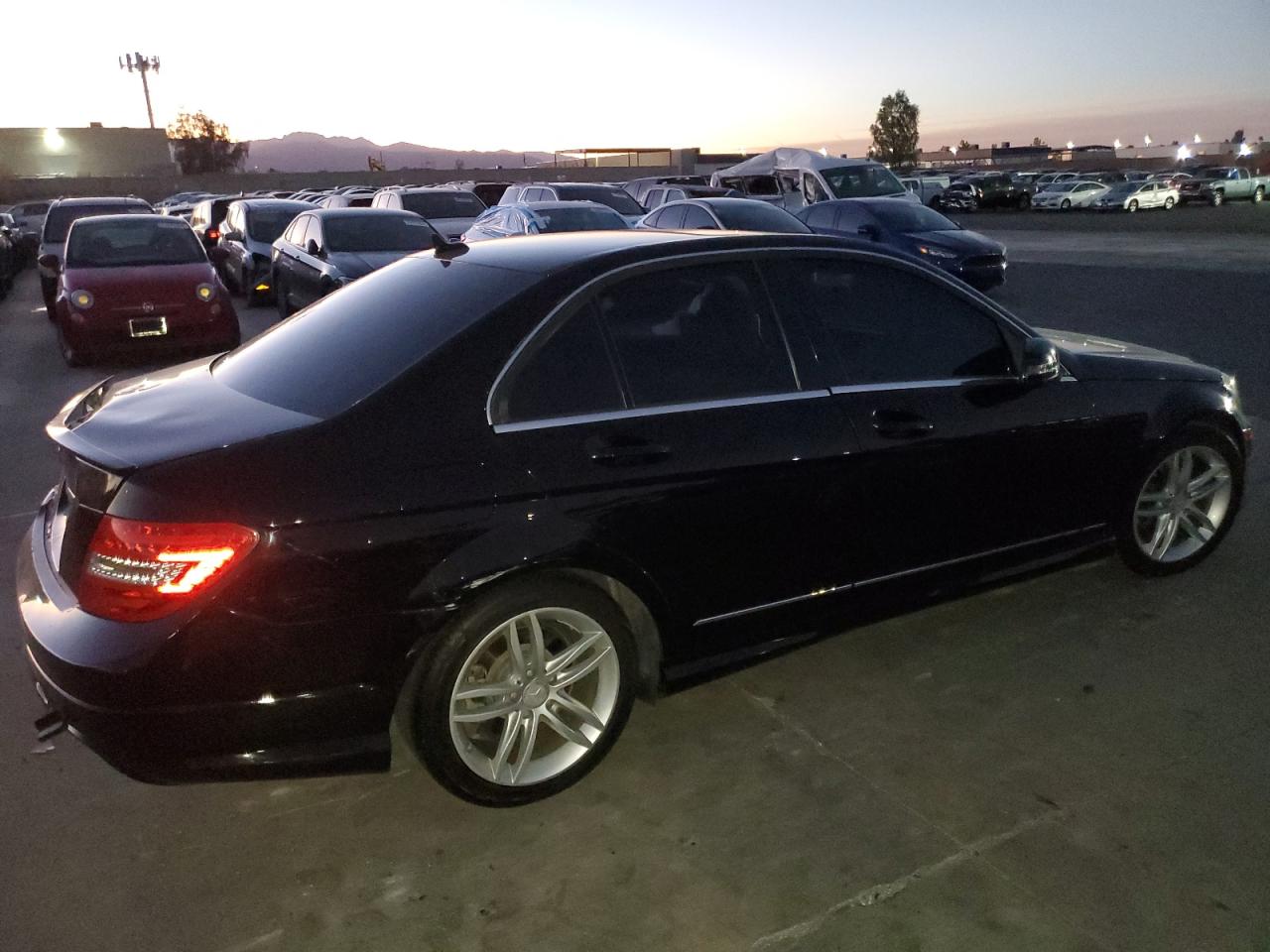 Lot #3022643799 2012 MERCEDES-BENZ C 250