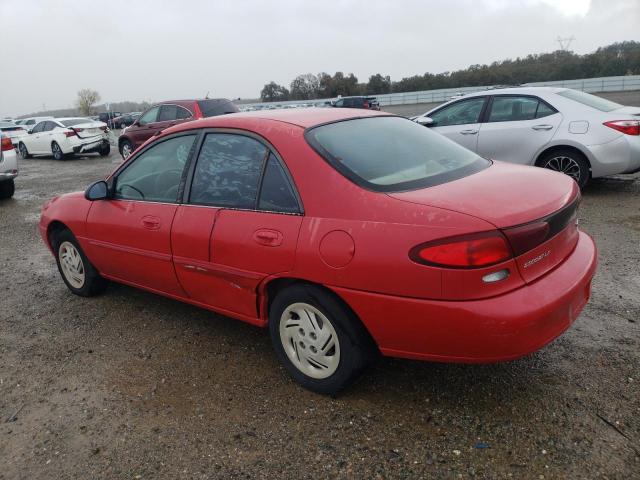 FORD ESCORT LX 1997 red  gas 1FALP13P6VW344062 photo #3