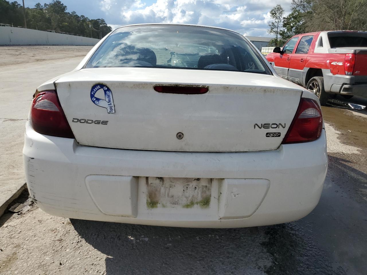 Lot #3034303076 2005 DODGE NEON SXT