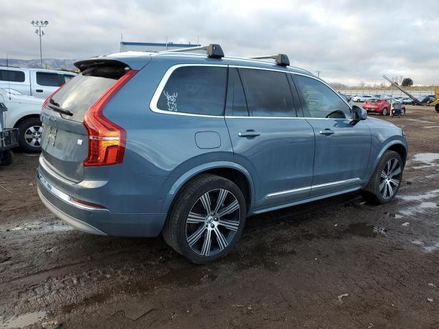 VOLVO XC90 T8 RE 2022 blue  hybrid engine YV4H60CLXN1837456 photo #4