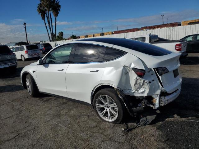 TESLA MODEL Y 2023 white  electric 7SAYGDEE2PF834070 photo #3