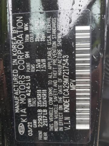 2021 KIA SELTOS SX KNDETCA29M7217543