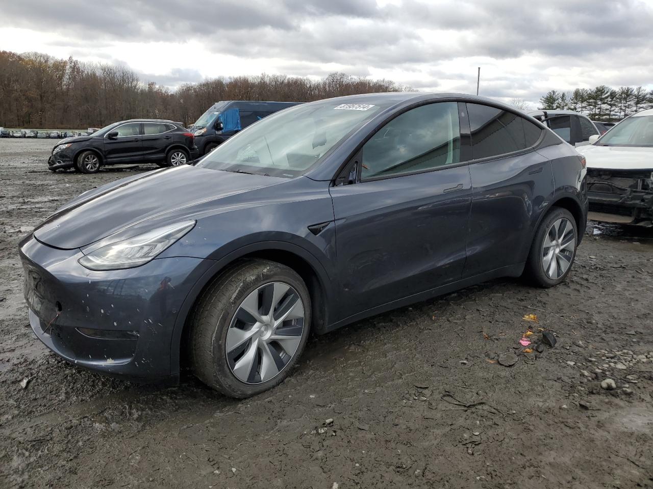 Lot #3009194236 2022 TESLA MODEL Y