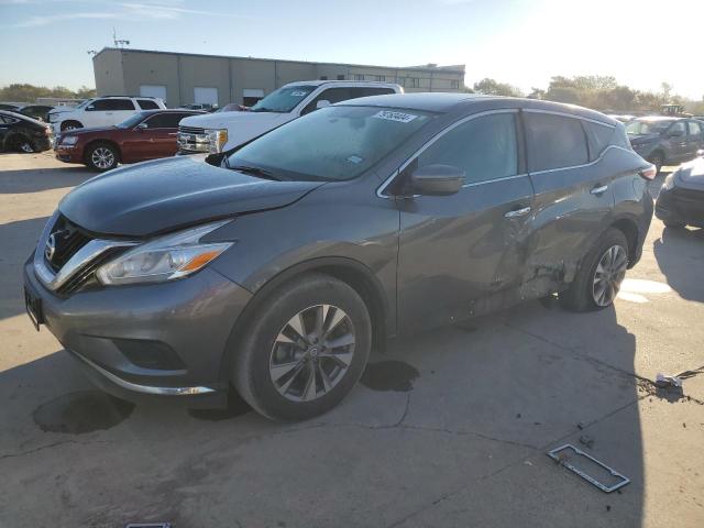 NISSAN MURANO S 2017 gray  gas 5N1AZ2MGXHN198691 photo #1