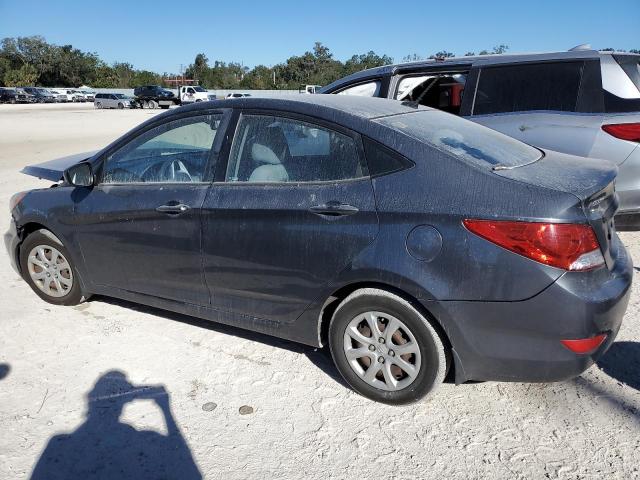 HYUNDAI ACCENT GLS 2013 gray  gas KMHCT4AE0DU410149 photo #3