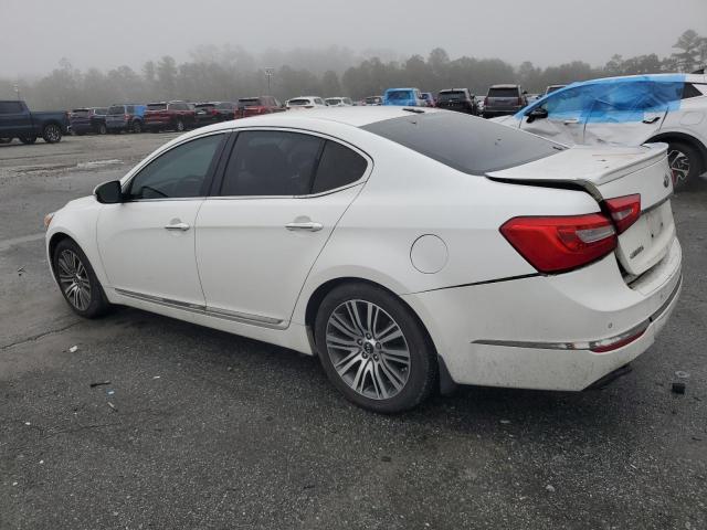 KIA CADENZA PR 2014 white  gas KNALN4D71E5160571 photo #3