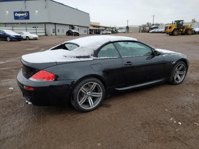 BMW M6 2007 black  gas WBSEK93517CY78050 photo #4