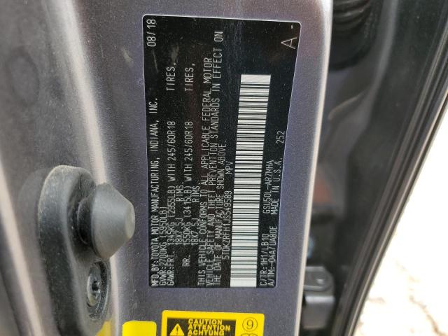 2018 TOYOTA HIGHLANDER - 5TDKZRFH1JS549589