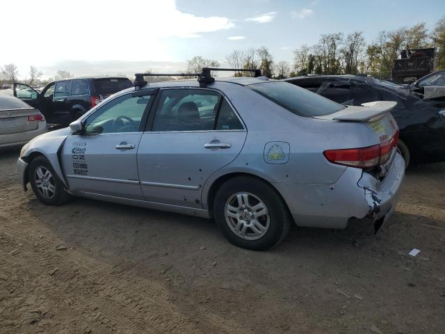 HONDA ACCORD EX 2004 silver  gas 1HGCM66524A095802 photo #3