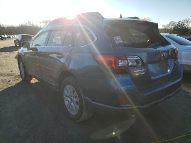 SUBARU OUTBACK 2. 2017 blue  gas 4S4BSACC4H3246778 photo #3