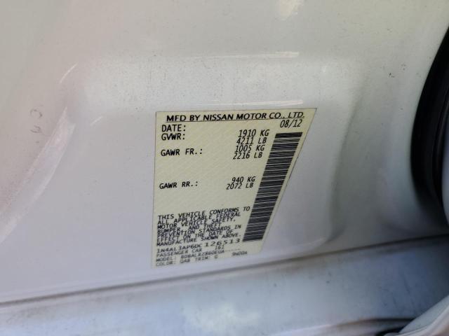 2013 NISSAN ALTIMA 2.5 - 1N4AL3AP6DC126513