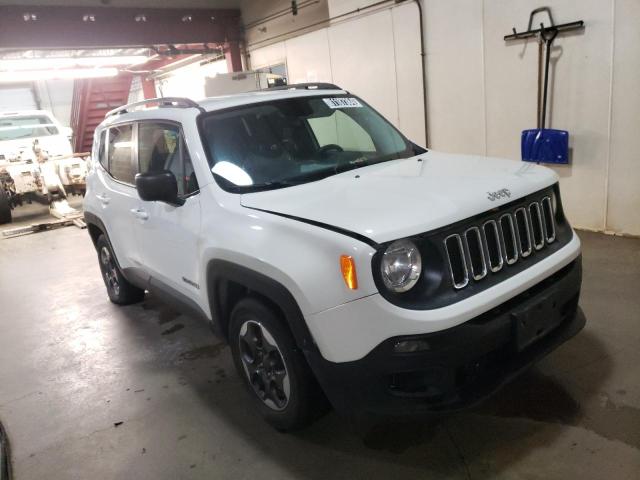 Vin: zaccjaab1hpe48527, lot: 81187384, jeep renegade sport 20174
