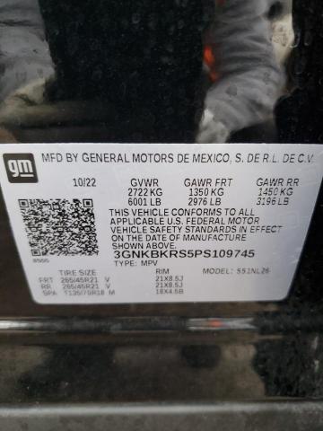 2023 CHEVROLET BLAZER RS - 3GNKBKRS5PS109745